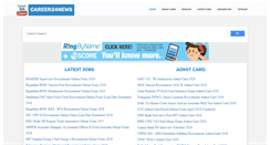 Desktop Screenshot of career24news.com
